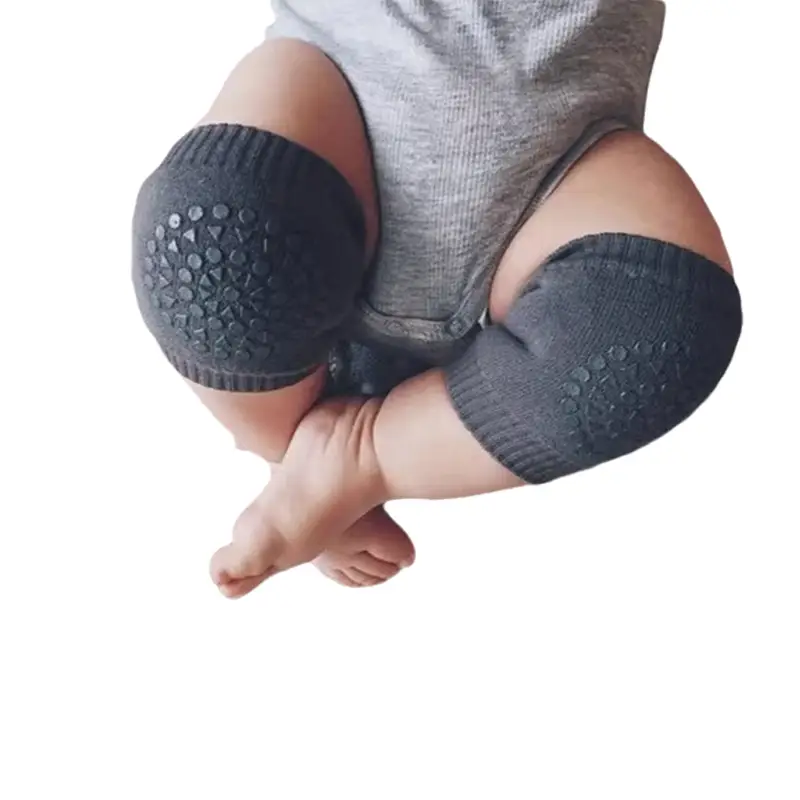 Baby Soft Anti-Slip Knee Pads for Crawling | Adjustable, Comfortable & Safe Protection for Little Knees(2 Pairs)